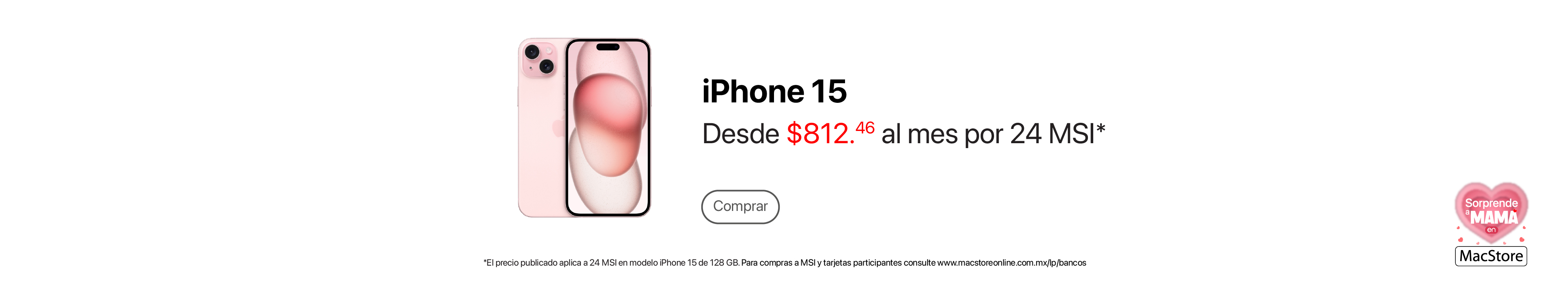 iPhone 15 promo 1mayo