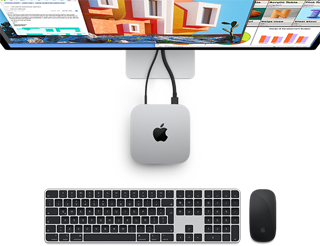 Apple Mac Mini G4 - PowerPC - 4 Go RAM - Avec Câble - Ordinateur Vintage Occasion