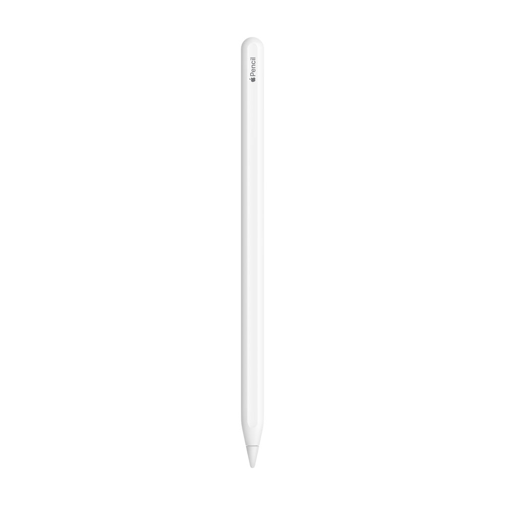 El nuevo Apple Pencil tiene una precisión increíble y la latencia más baja de la industria. Es la herramienta ideal para dibujar, bocetar, colorear, tomar notas, hacer marcaciones en emails y más. Además, es tan fácil de usar como un lápiz común.

El nuevo Apple Pencil tiene una superficie táctil intuitiva que te permite activar gestos personalizables. Ahora puedes borrar o cambiar de herramienta sin necesidad de soltar el lápiz de tu mano.

Está especialmente diseñado para el iPad Pro de 11 pulgadas y el iPad Pro de 12.9 pulgadas (tercera generación), y viene con un borde plano que te permite conectarlo magnéticamente al dispositivo para enlazarlo y cargarlo automáticamente.

En la caja
Apple Pencil

Especificaciones
Dimensiones
Longitud: 166 mm de la tapa a la punta

Diámetro: 8.9 mm

Peso: 20.7 g

Conexiones
Bluetooth

Magnetic connector


Compatible con
iPad Pro de 12.9 pulgadas
(tercera y cuarta generación)
iPad Pro de 11 pulgadas
(primera y segunda generación)
iPad Air
(Cuarta generación)