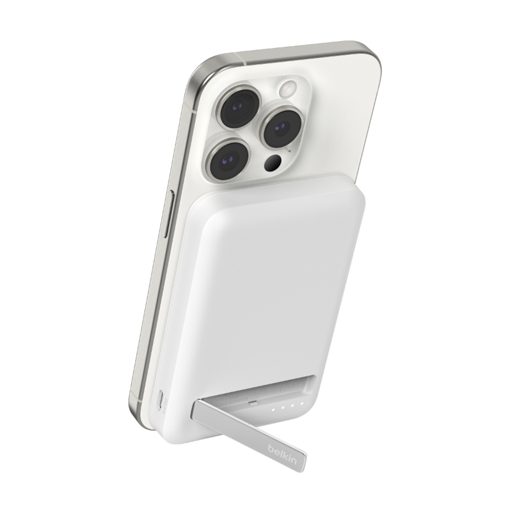 bateria belkin bpd006btwh magnética 5,000 mah blanco                  