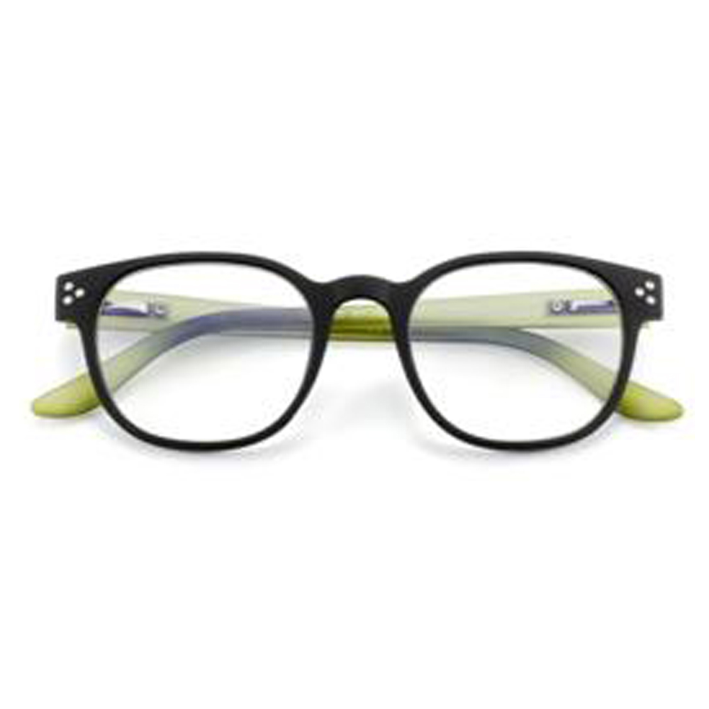 lentes de lectura berry ghee 1.0 dp protección de luz azul, negro     