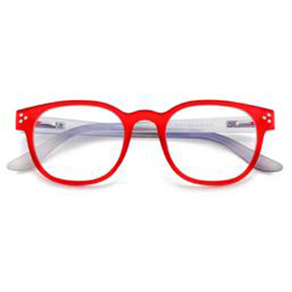 lentes de lectura berry ghee 2.5 dp protección de luz azul, rojo      