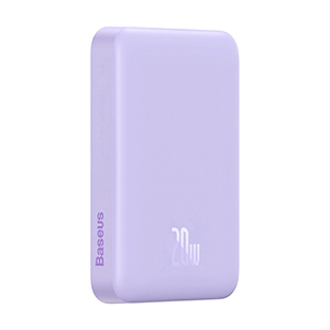 Bateria Baseus Portatil Mini MagSafe 10,000mAh 20W USB-C Purpura