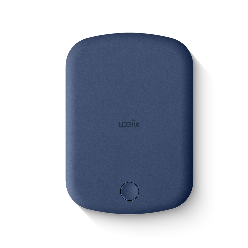 bateria portatil logiix 5000 mah magsafe azul                         