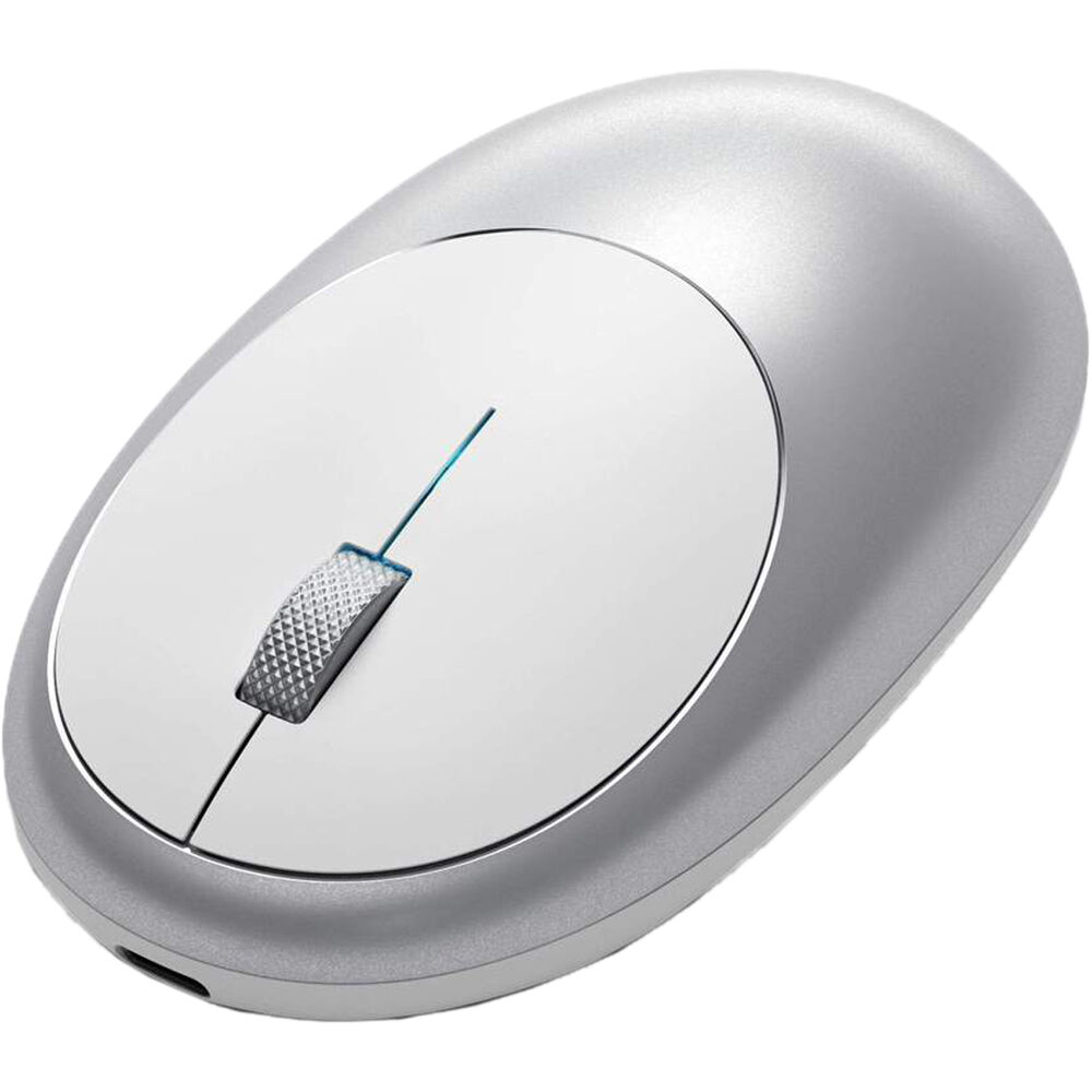 mouse satechi m1 inalámbrico plata                                    
