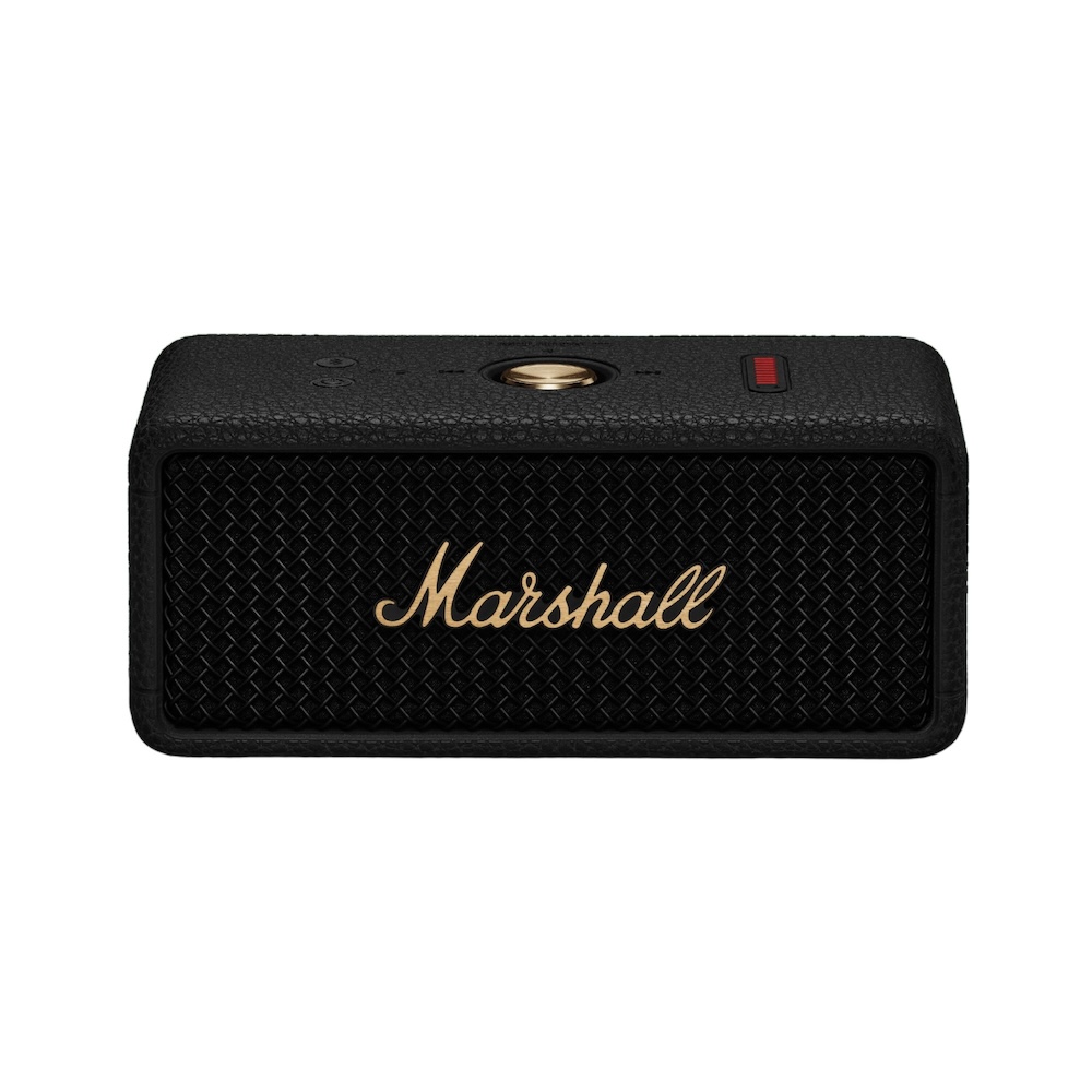 bocina marshall emberton iii bluetooth negro-laton                    