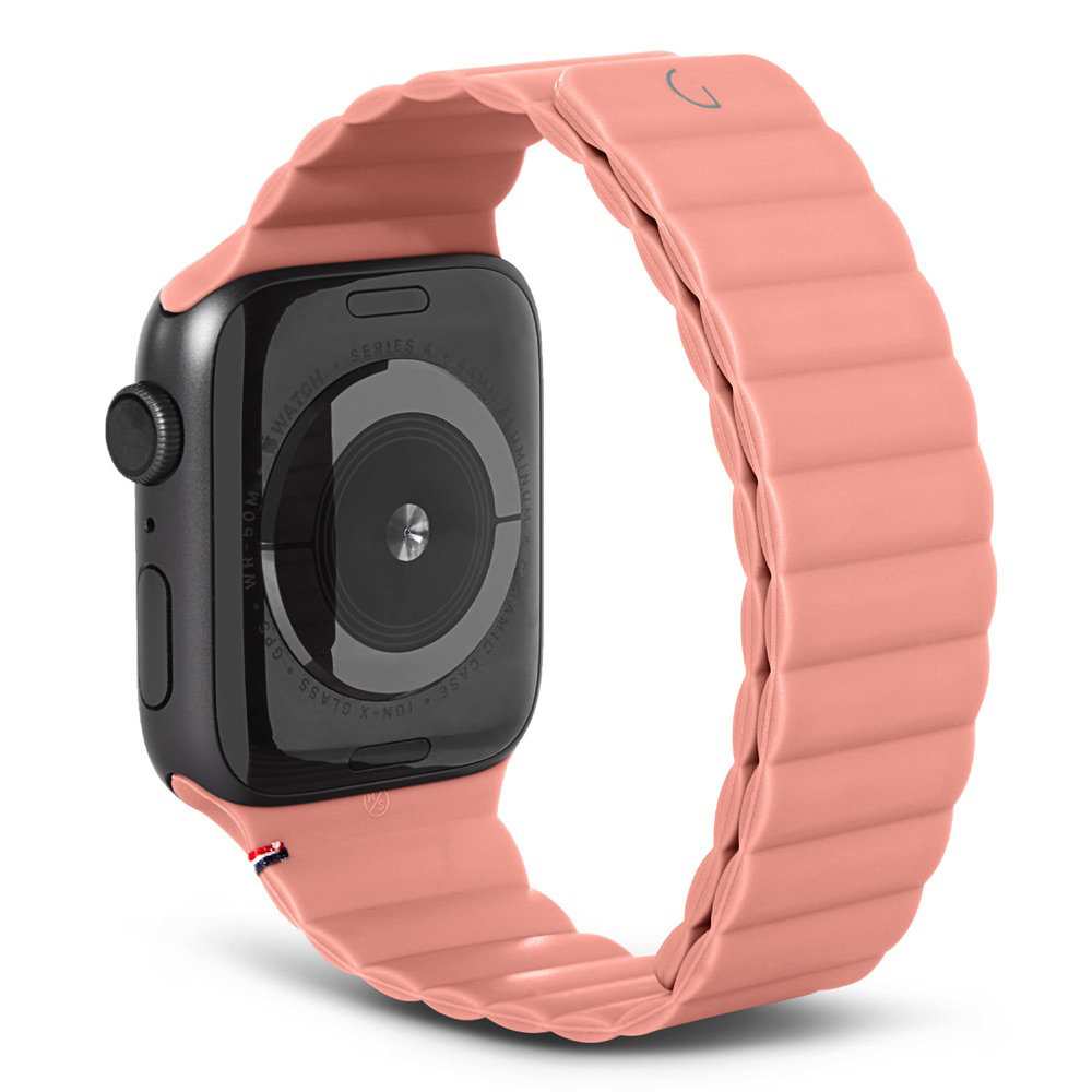correa decoded d22aws41tsl3ppl apple watch 42-41-40 mm silicon perla  