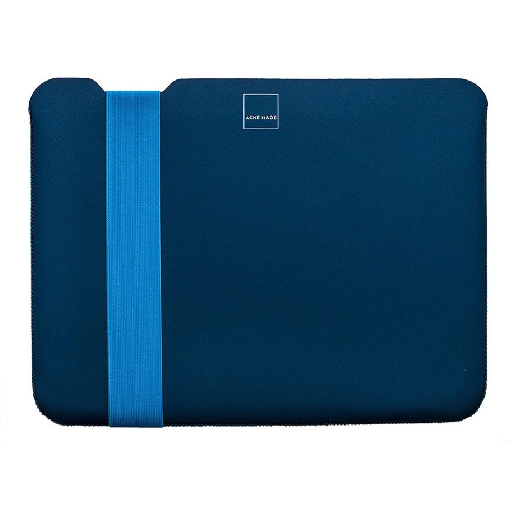 sleeve acme made skinny small 13" azul-azul                           