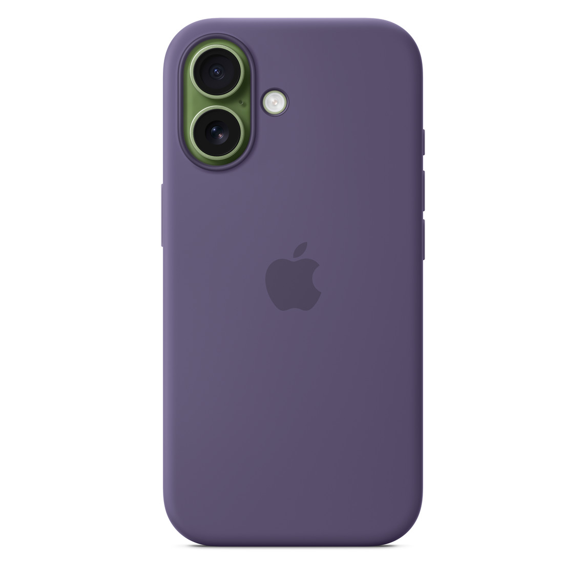 funda apple iphone 17  silicon magsafe morado niebla                  