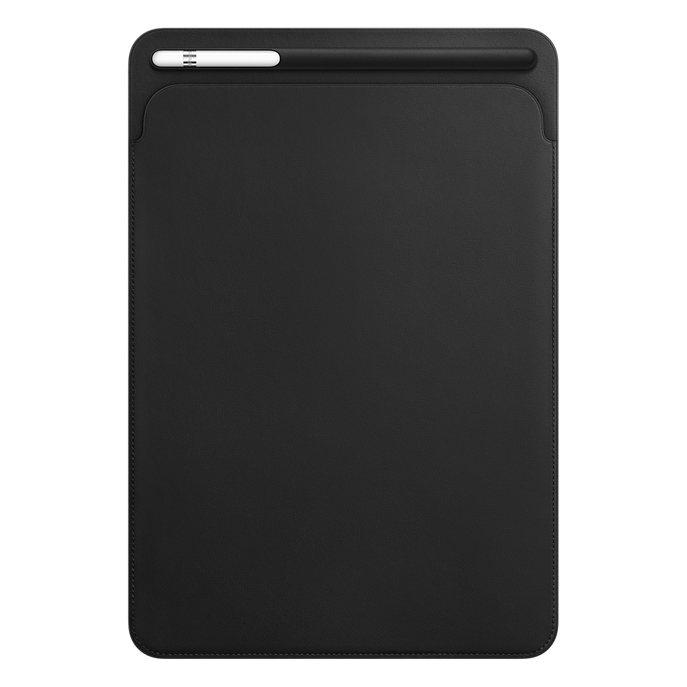 funda apple ipad pro 10.5" piel negra                                 