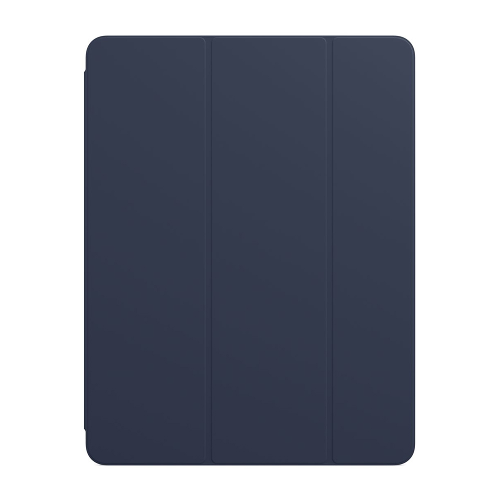 Funda Apple Smart Folio iPad Pro 12.9" 5ta Gen Azul Marino Intenso
La funda Smart Folio para el iPad Pro está compuesta por una sola pieza de poliuretano que lo protege por ambos lados. Esta funda activa el iPad Pro cuando la abres y lo pone en reposo cuando la cierras. Puedes plegarla fácilmente en diferentes posiciones para crear una base que te permite leer, ver videos, escribir o hacer llamadas de FaceTime.