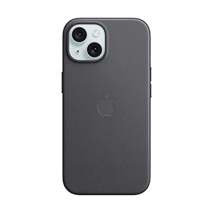 Funda Apple iPhone 15 Plus MagSafe FineWoven Negro                    