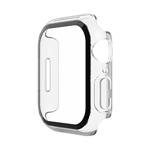 Bumper+Protector de Pantalla Belkin Apple Watch 44/45 mm, Clear
