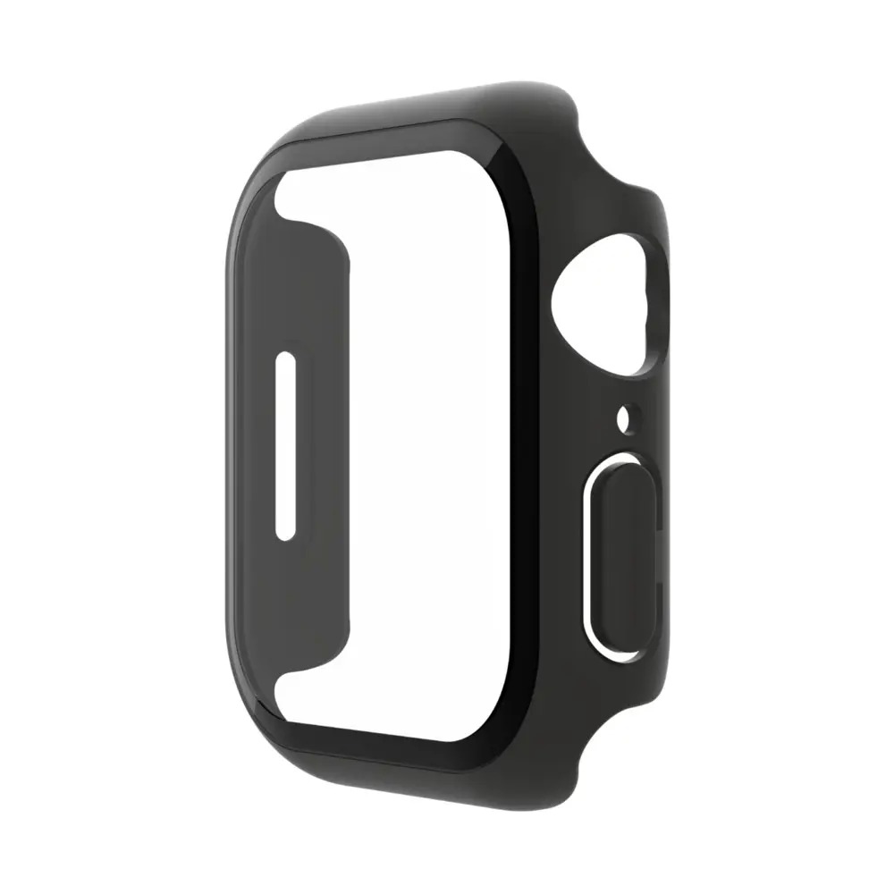 bumper+protector de pantalla belkin apple watch 44/45 mm, negro       