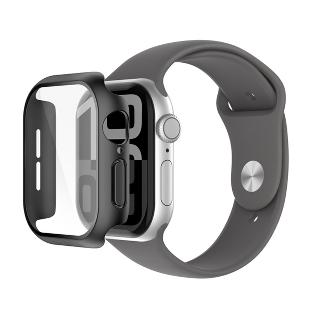 bumper+protector de pantalla belkin apple watch s11 / s10 42 mm negro 