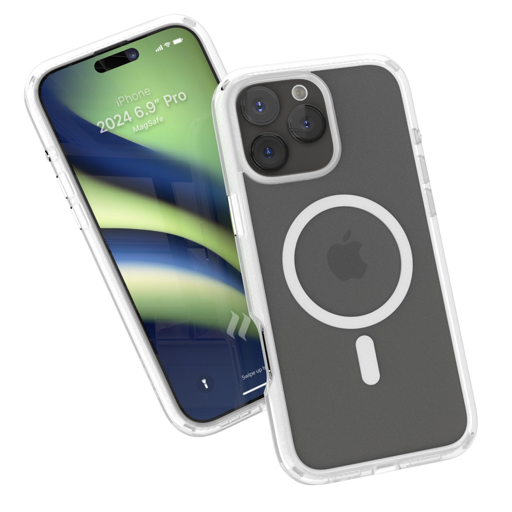 funda catalyst influence iphone 16 pro max magsafe transparente       