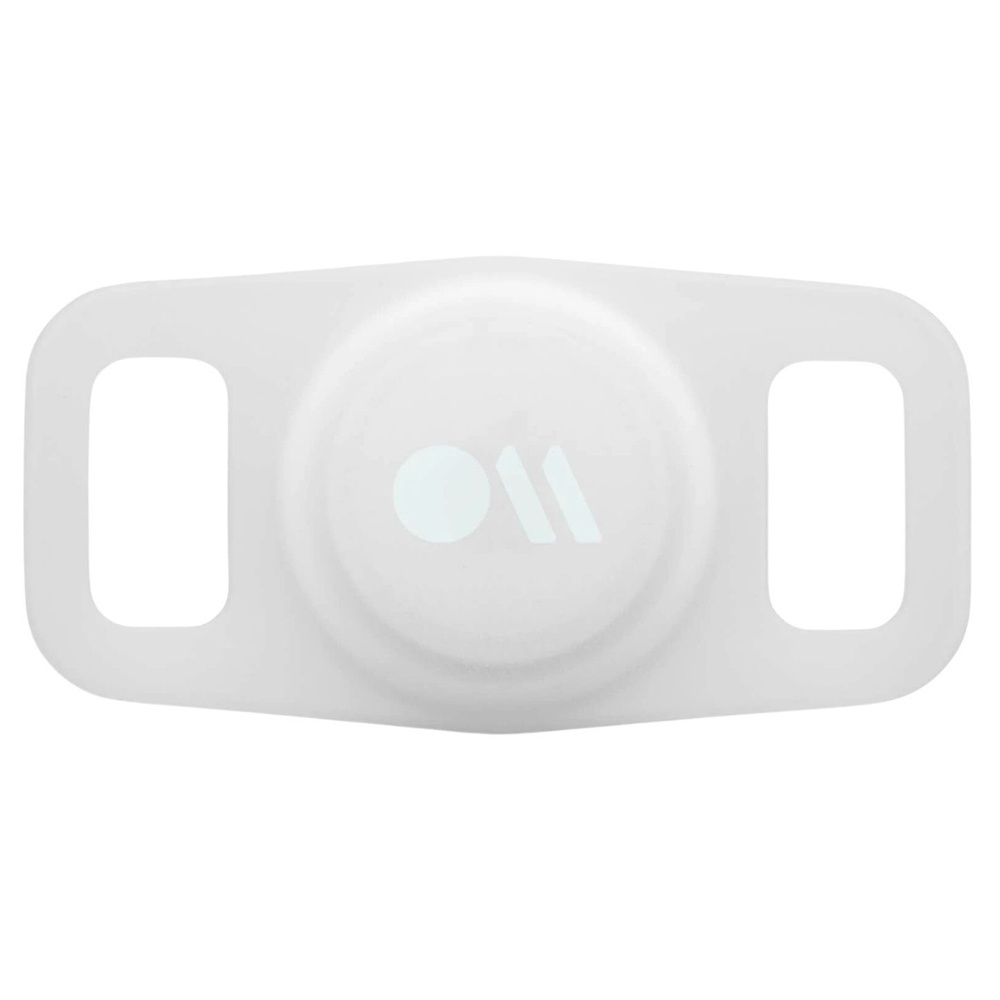 funda airtag case-mate dog collar mount - glow blanco                 