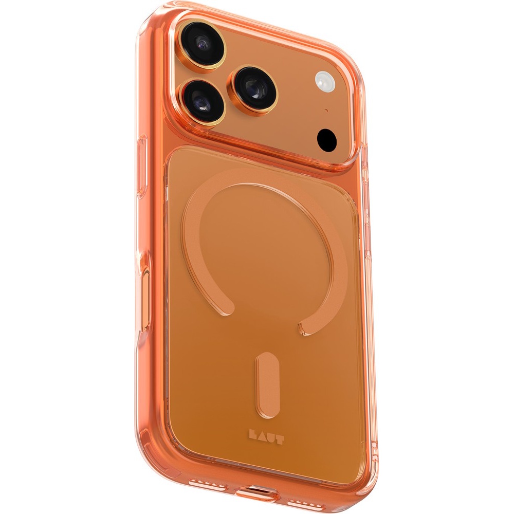 funda laut crystal fluro iphone 17 pro bronce transparente            