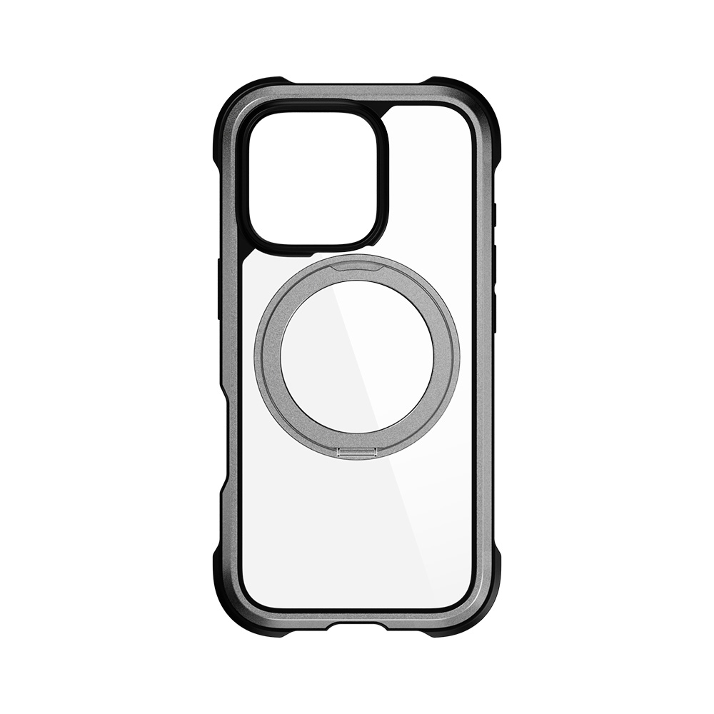 funda mageasy odyssey iphone 16 pro soporte magnético 360 titanium    