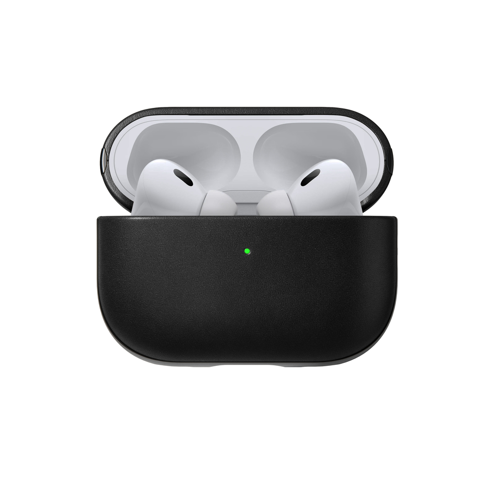 funda nomad nm01806585 airpods pro 2 piel negro                       