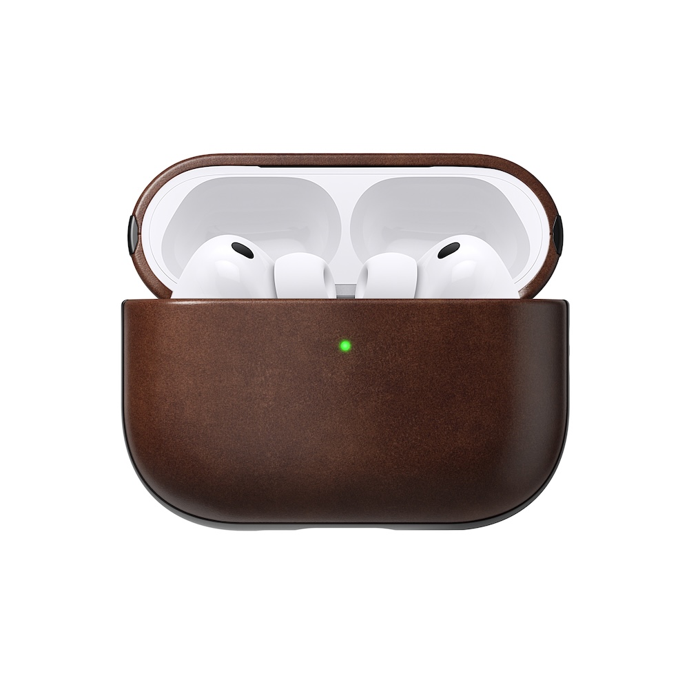funda nomad nm011284858 airpods pro 3 piel horween cafe               