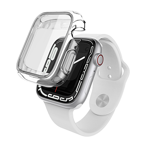Bumper Raptic 360X Apple Watch 45mm Transparente