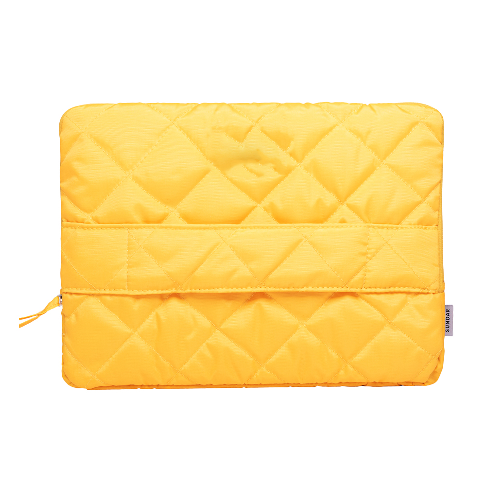sleeve sundar macbook 13" a 15" amarillo                              