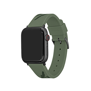 Correa Lacoste 2050018 Apple Watch 42-44-45mm Silicon Verde Olivo