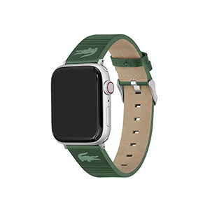 Correa Lacoste 2050029 Apple Watch 42-44-45mm Piel Verde