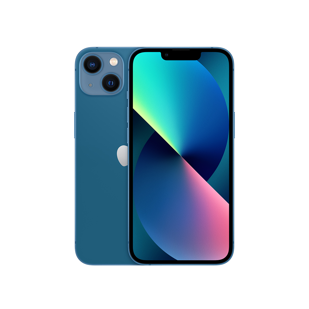 El Nuevo Iphone 13 En Color Azul De Apple Inc. La Disposición De La  Pantalla Iphone Y La Parte Posterior Del Iphone Con Dos Foto de archivo  editorial - Ilustración de fondo