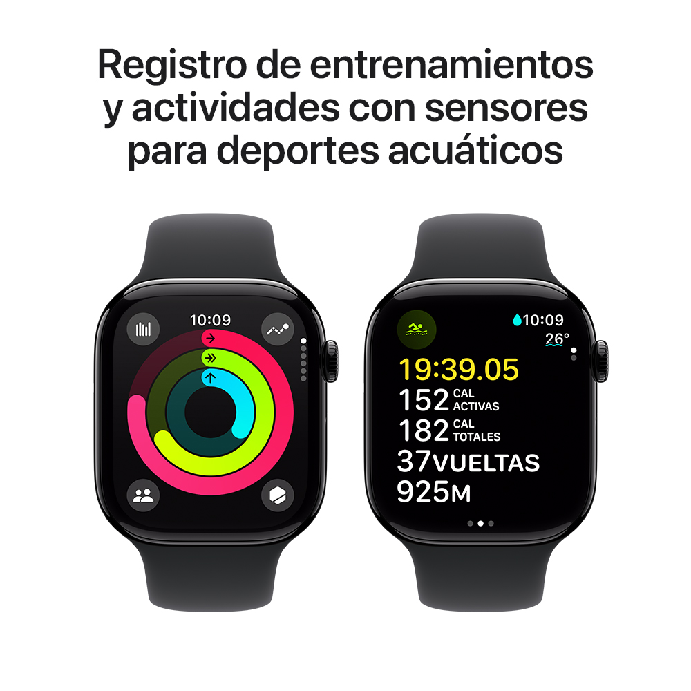 Comprar apple watch s10 negro azabache negro aluminio 46 mm gps