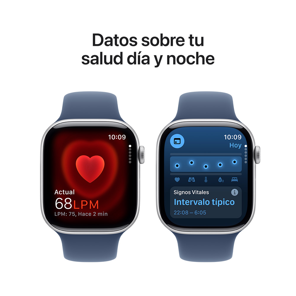 Comprar apple watch s10 plata azul demin aluminio 46 mm gps m l