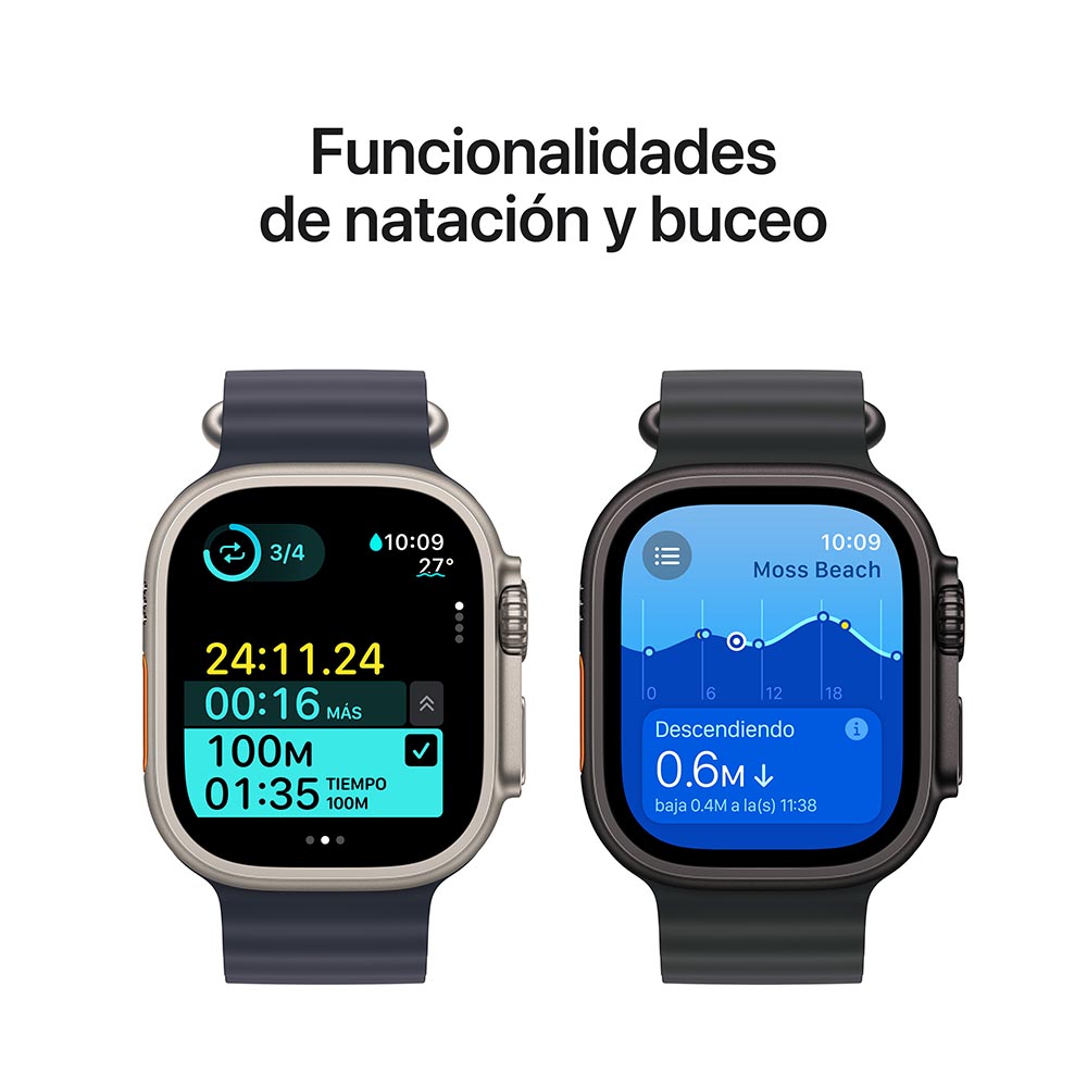 Comprar apple watch ultra natural azul marino titanio 49 mm gps