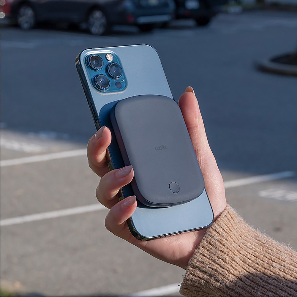 Bateria Portatil Logiix 5000 mAh MagSafe Azul MacStore Online