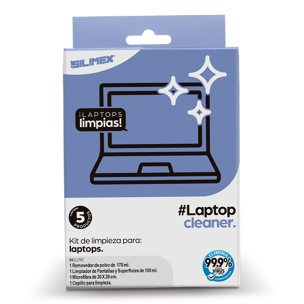 kit de limpieza para computadoras silimex laptop cleaner              
