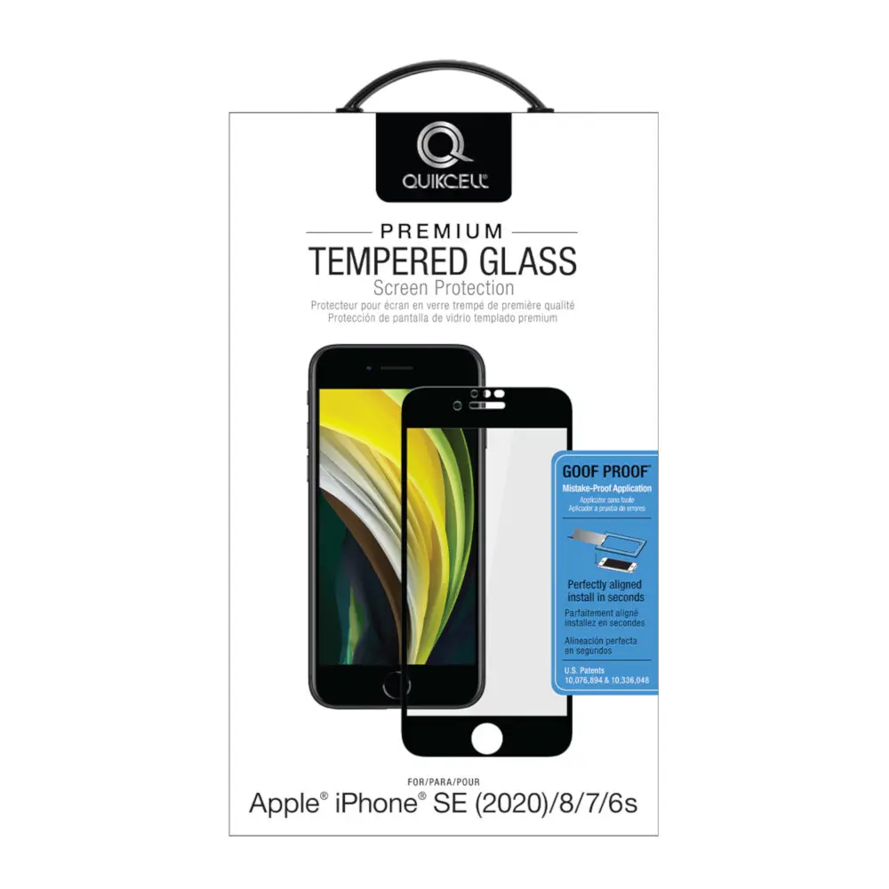 Comprar mica quikcell goof proof iphone 6 6s 7 8 new se transparente | MacStore Online