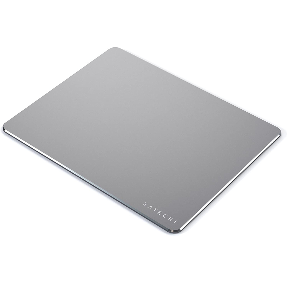 mouse pad satechi aluminio gris espacial                              