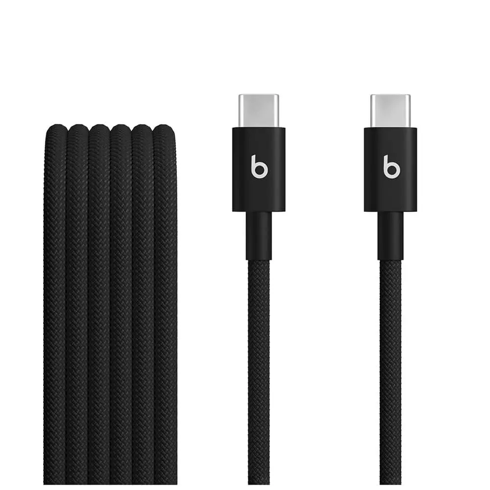 Comprar cable beats mdga4lla usb c a usb c 1 5 m trenzado negro | MacStore Online