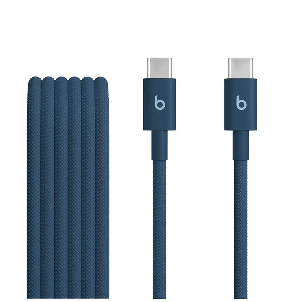 Comprar cable beats mdge4lla usb c a usb c 1 5 m trenzado azul explosivo | MacStore Online