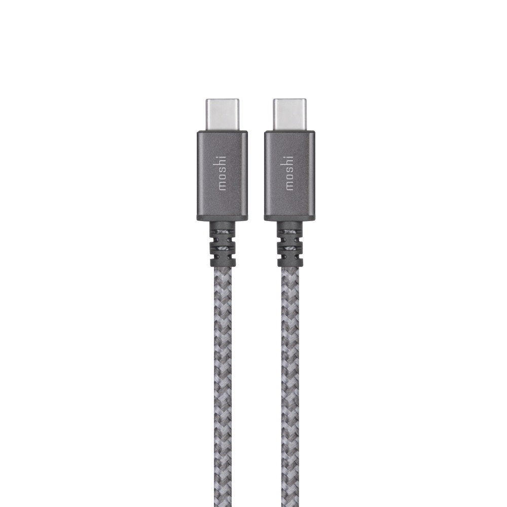 cable moshi 99mo084212 usb-c a usb-c 2.0 m gris                       