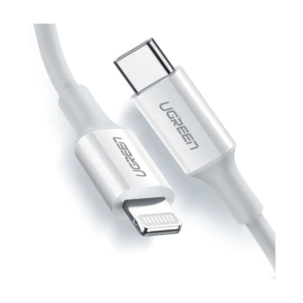 Comprar cable ugreen 10493 lightning a usb c 1 0 m blanco | MacStore Online
