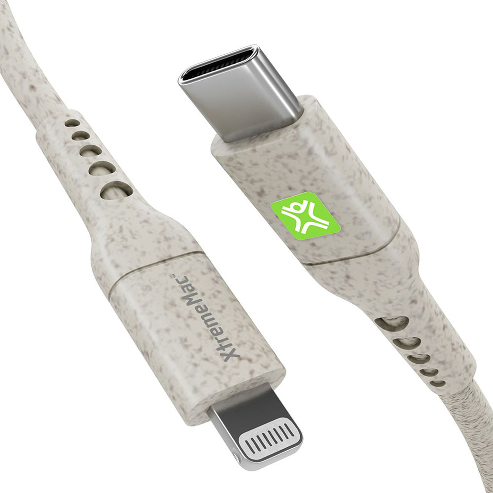 cable ugreen 10493 lightning a usb-c 1.0 m blanco                     