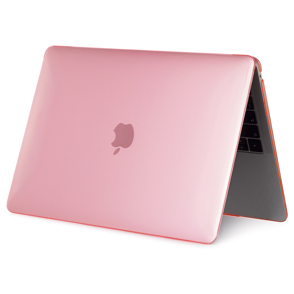 Carcasa para Macbook Air 13" con material de policarbonato formado para proteger tu equipo en color rosa