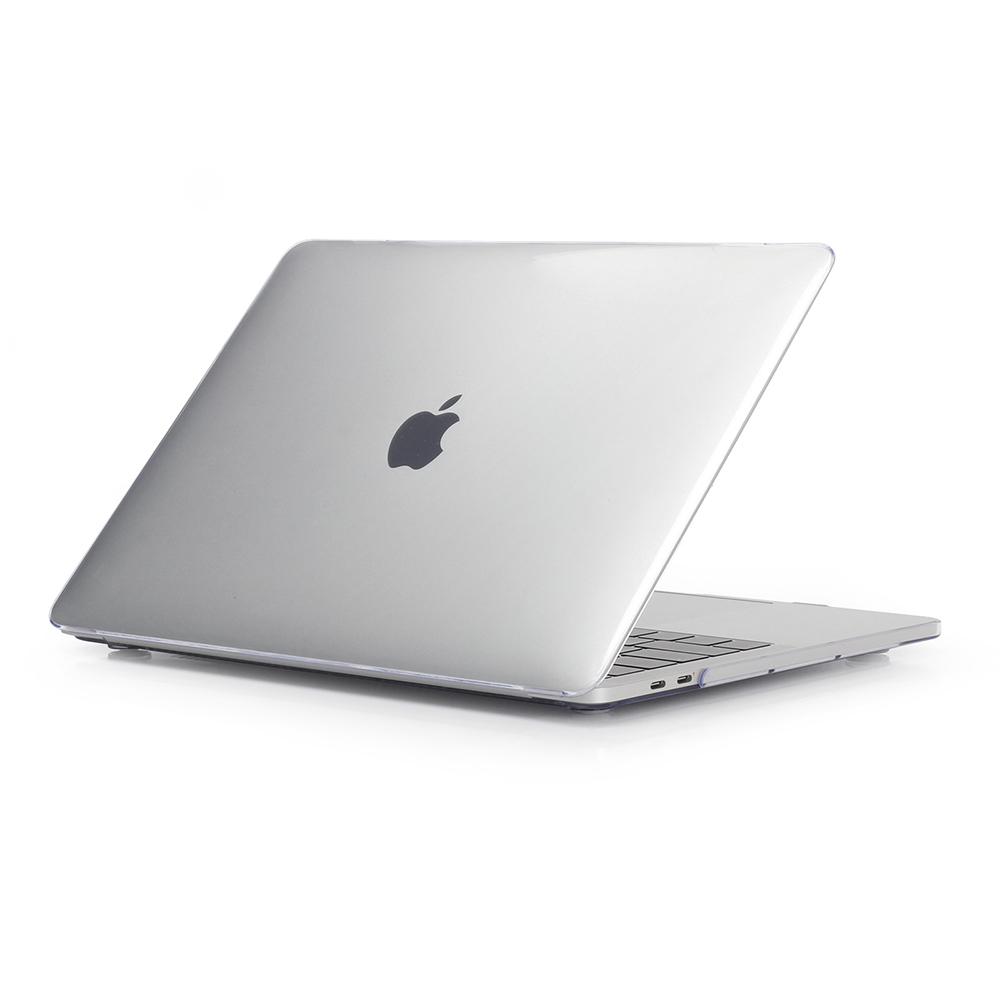 Carcasa para Macbook Pro 13" con material de policarbonato formado para proteger tu equipo en color transparente