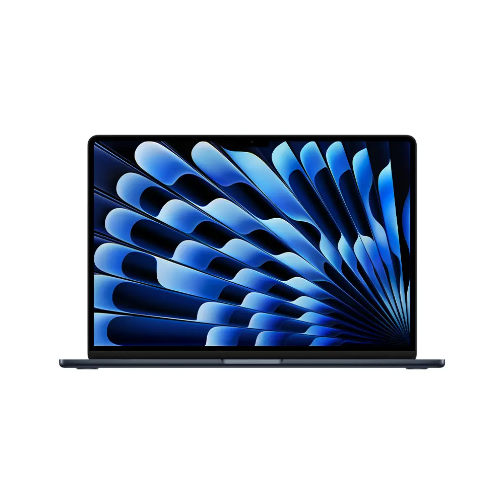 Comprar macbook air 15 medianoche chip m3 10 gpu 8gb 512gb ssd español estandar | MacStore Online