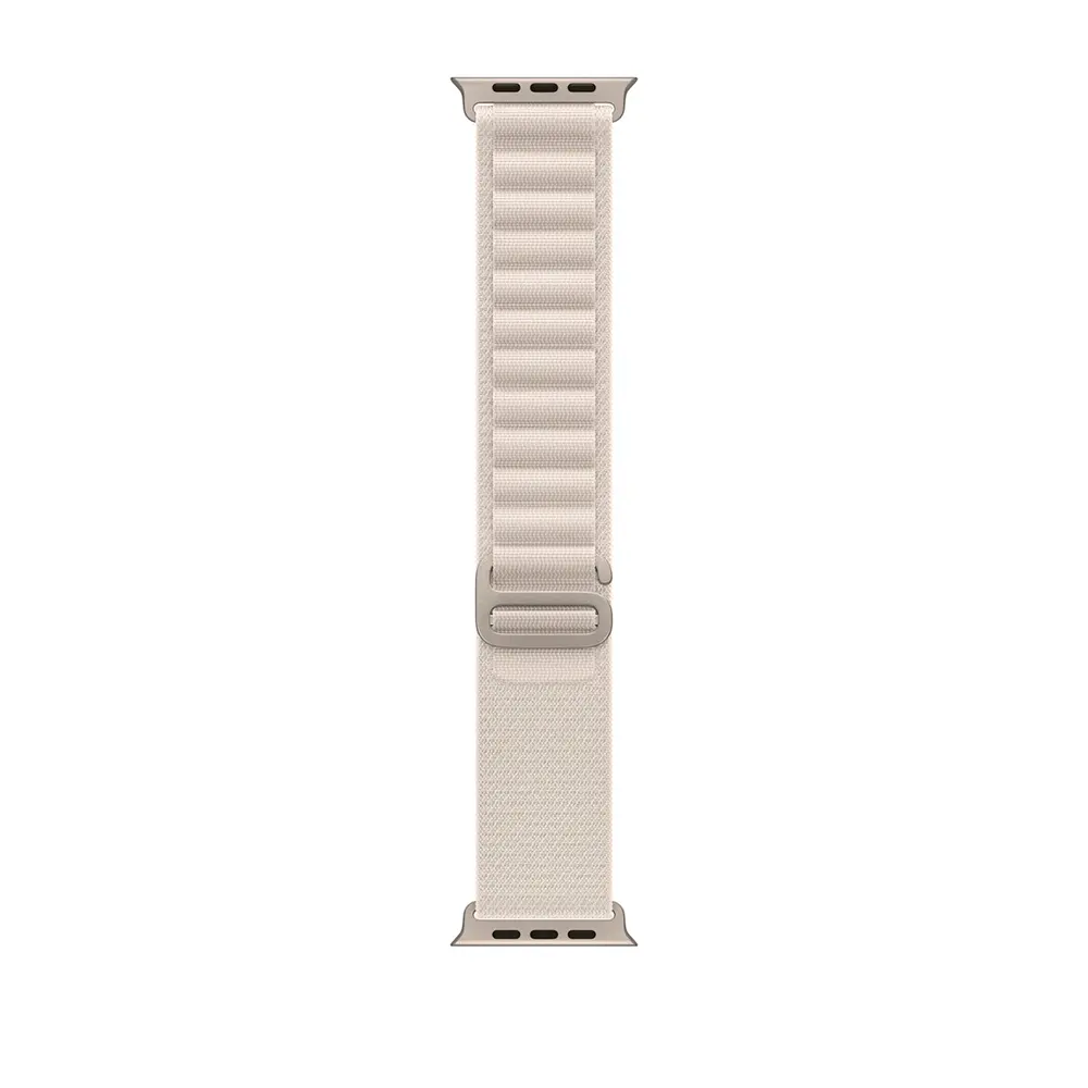 Comprar correa apple loop alpine blanco estelar para caja ultra de 49 mm m | MacStore Online
