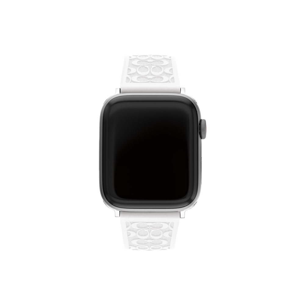Correa Coach 14700080 Apple Watch 424445 mm Silicon Blanco MacStore