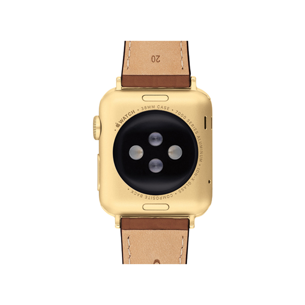 Correa Coach 14700199 Apple Watch 384041 mm Piel Café MacStore Online