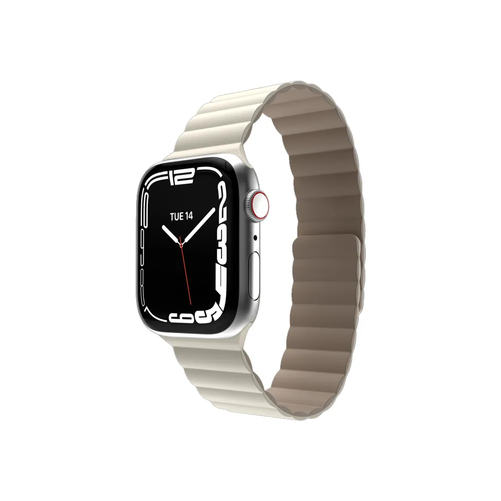 Comprar correa mageasy silicon ultra s4 10 de 49 46 45 44 mm magnetica beige | MacStore Online