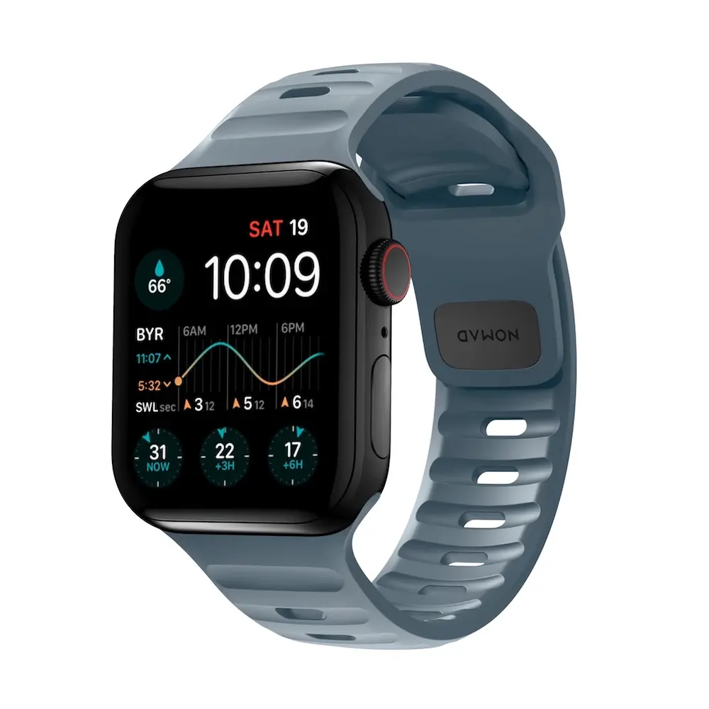 Comprar correa nomad sport apple watch 46 45 44mm azul | MacStore Online